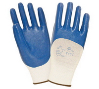 Перчатки нитриловые с легким покрытием 2Hands SafeFlex Full (СэйфФлекс Фулл) 7111